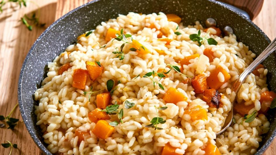 Ricetta Risotto di zucca con rosmarino