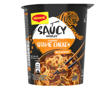 Saucy Noodles Sesame Chicken