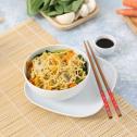 Noodles al curry con verdure